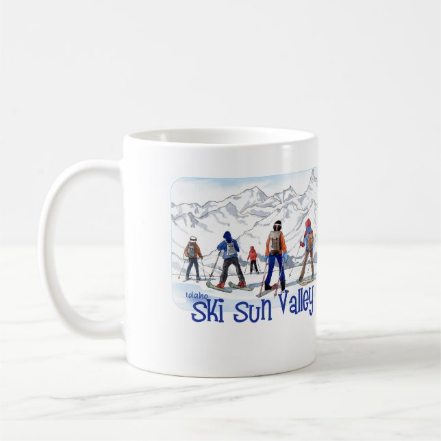 Ski Sol Valley, Idaho Kaffemugg (Vänster)