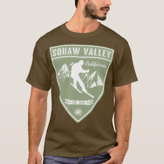 Ski Squaw Valley California T Shirt