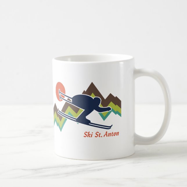 Ski St. Anton Kaffemugg (Höger)