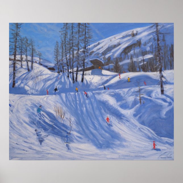 Ski station Tignes 2009 Poster (Framsidan)