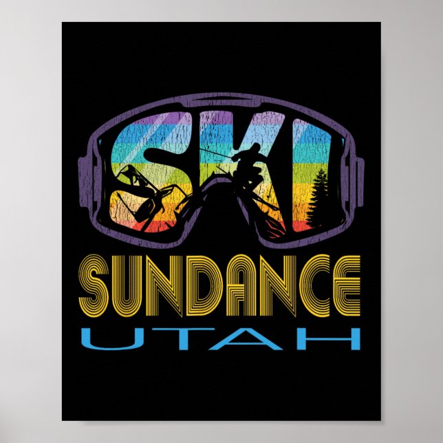 Ski Sundance Utah SkidSemester  Poster (Framsidan)