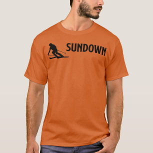 Ski Sundown Sundown Mountain Resort CT Skiing T Shirt