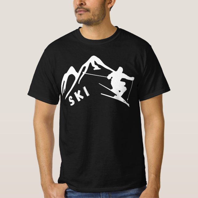 Ski T Shirt (Framsida)