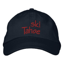 Ski Tahoe Broderad Keps