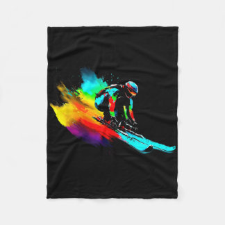 Ski Tävla Rainbow Fleecefilt
