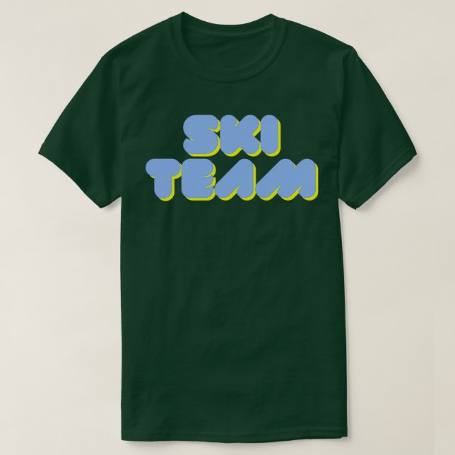 Ski Team T Shirt (Design framsida)