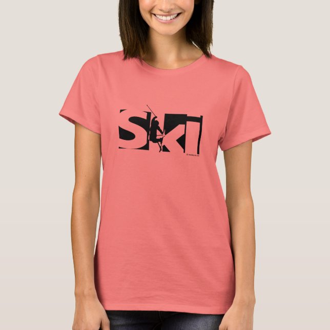 Ski Tee Shirt (Framsida)