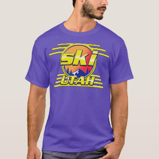 Ski Utah 80s T Shirt