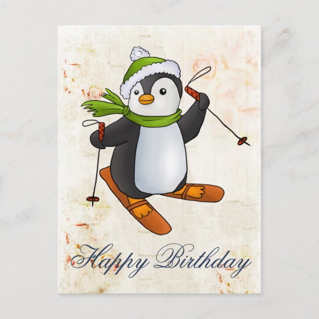 Ski Vykort (Framsida)