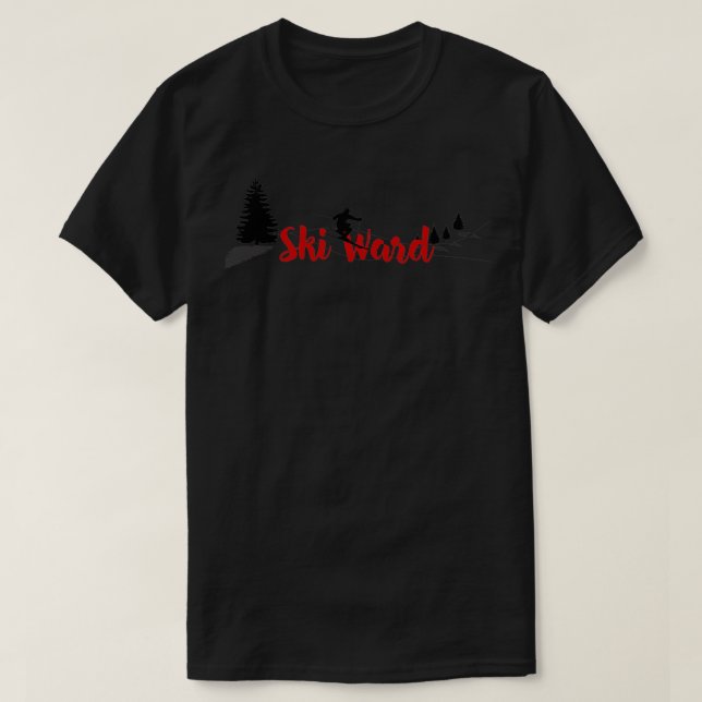 Ski Ward Ski Long T Shirt (Design framsida)