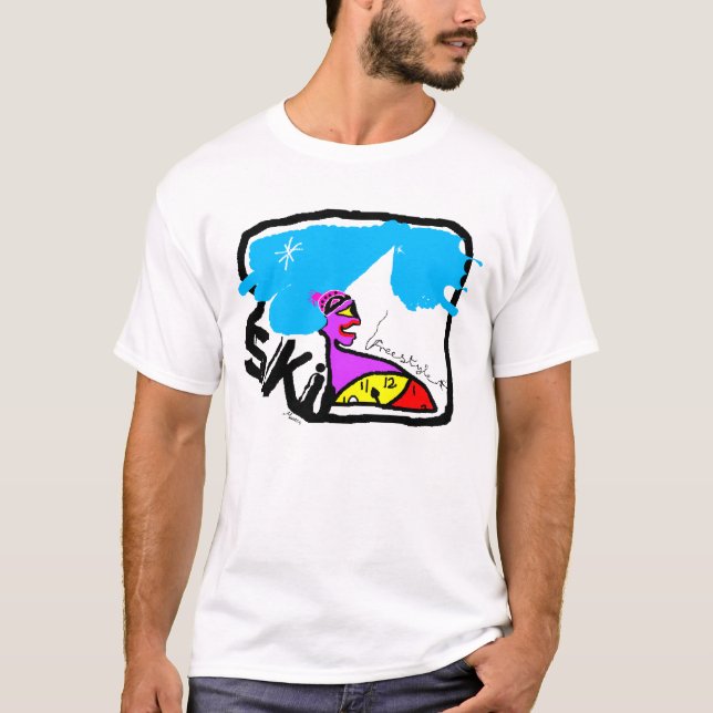 Ski Watchman T-shirt (Framsida)