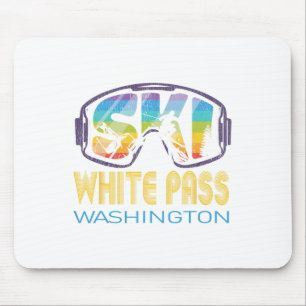 Ski White P Washington skidtur Musmatta