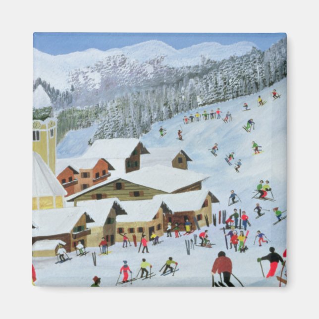 Ski Whizzz! 1991 Magnet (Framsidan)