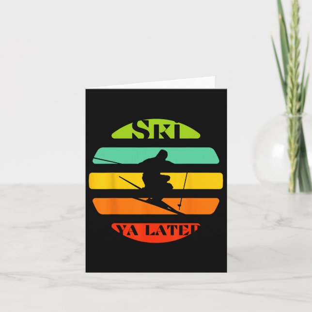 Ski Ya Later Kort (Framsida)