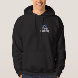 Ski You Later - Roligt Present till skidåkare Hoodie