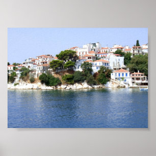 Skiathos Island, Grekland Poster