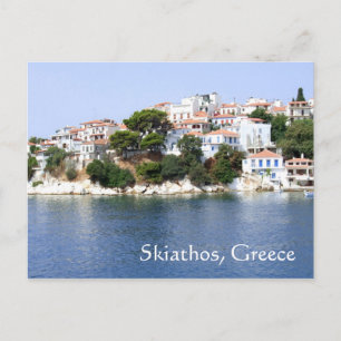 Skiathos Island, Greklands vykort