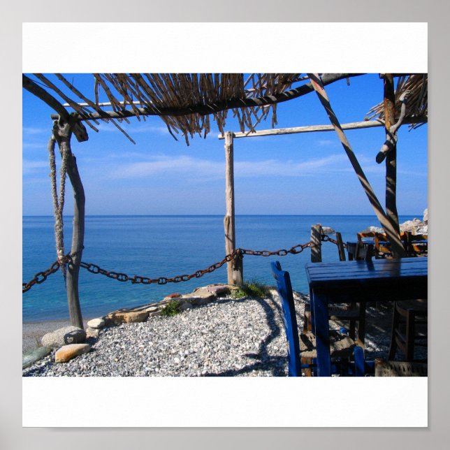 Skiathos Kastro taverna 2 Poster (Framsidan)