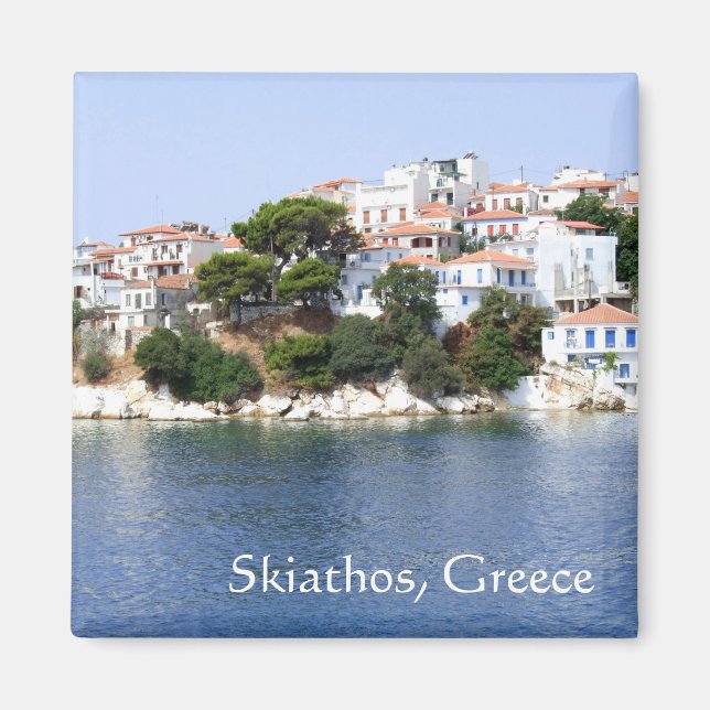 Skiathos ö, Grekland Magnet (Framsidan)