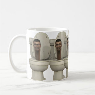 Skibid Toilet Funny Mug-barnfödelsedagspresent Kaffemugg