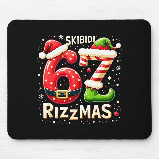 Skibidi 67 Rizzmas Christmas Meme Funny Elf Santa  Musmatta (Framsidan)