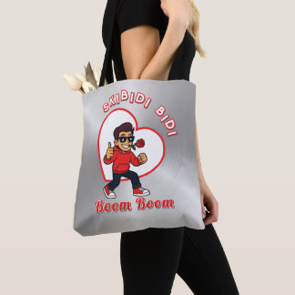 Skibidi Bidi Boom Boom Valentine Meme - Cartoon Tygkasse