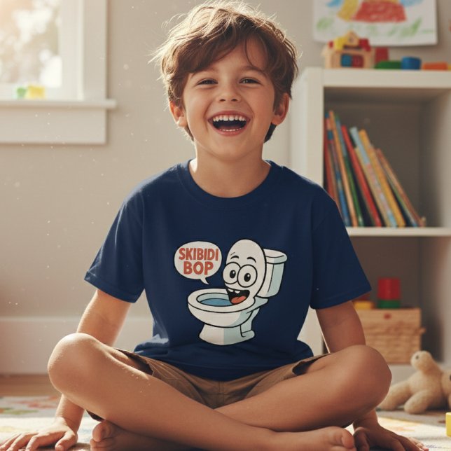 Skibidi Bop Yes Yes Funny Skibidi Toilet T Shirt (Skapare uppladdad)