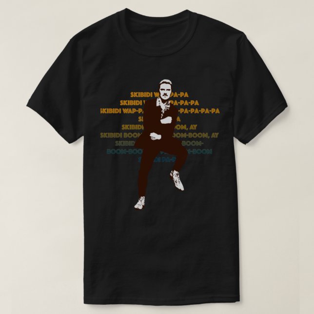 Skibidi Classic. Essential T-Shirt.png T Shirt (Design framsida)