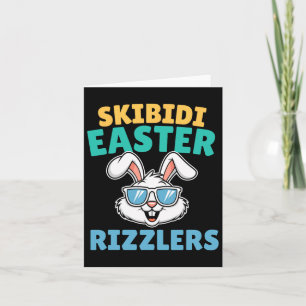Skibidi Påsk - Funny Påsk Rizzler Gen Alpha Kort