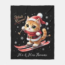 Skibidi Rizzmas, det ultimata fina julmedlemskapet Fleecefilt