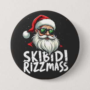 Skibidi Rizzmas Funny Gen Alpha Slang jul Knapp