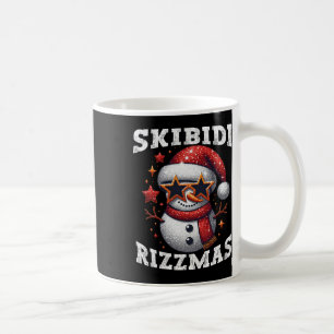 Skibidi Rizzmas Gen Alpha Slang Funny jul Sn Kaffemugg