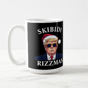 Skibidi Rizzmas gör jul Underbar igen Julafton Kaffemugg