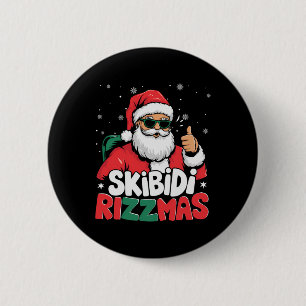 Skibidi Rizzmas jul Jultomten Merry Rizz M Knapp