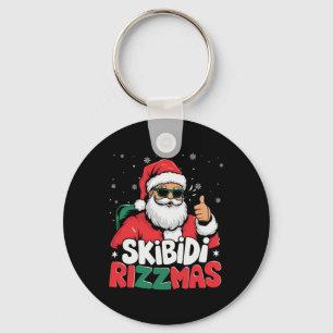 Skibidi Rizzmas jul Jultomten Merry Rizz M Nyckelring