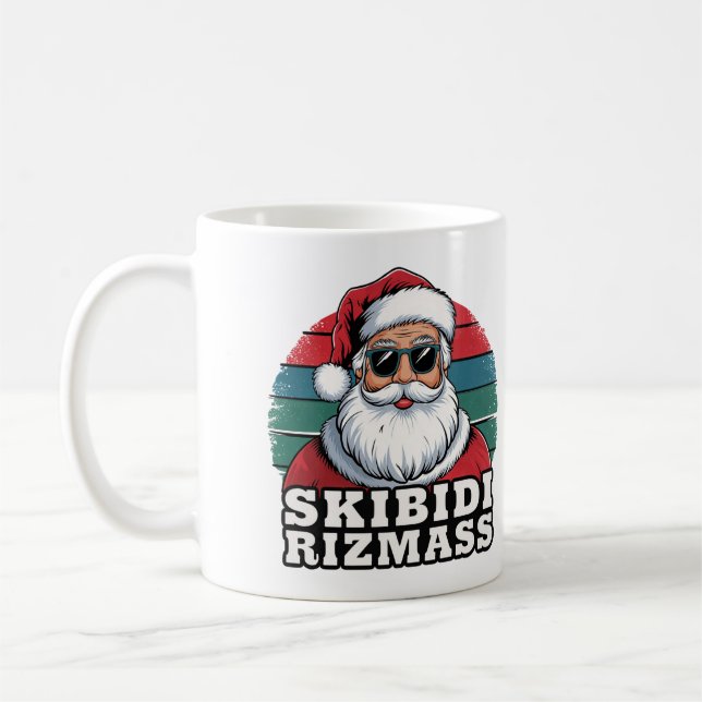 Skibidi Rizzmas jul Mugg (Vänster)