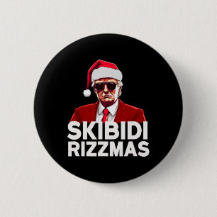 Skibidi Rizzmas julklump Santa Pajama Rizz Knapp