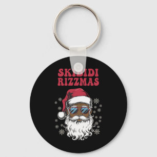 Skibidi Rizzmas Jultomten jul Merry Rizz M Nyckelring