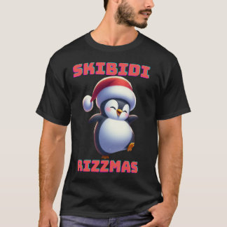 Skibidi Rizzmas Penguin T Shirt