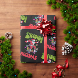 Skibidi Rizzmas Santa on his Skate  Presentpapper