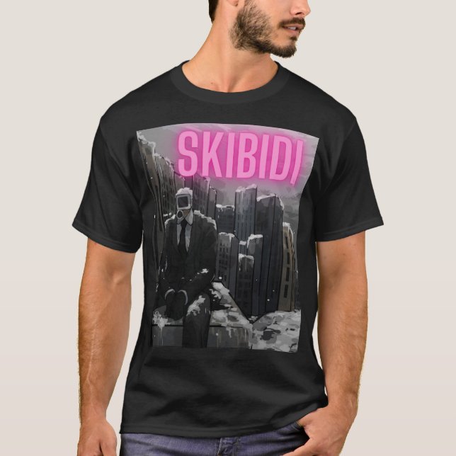skibidi t shirt (Framsida)
