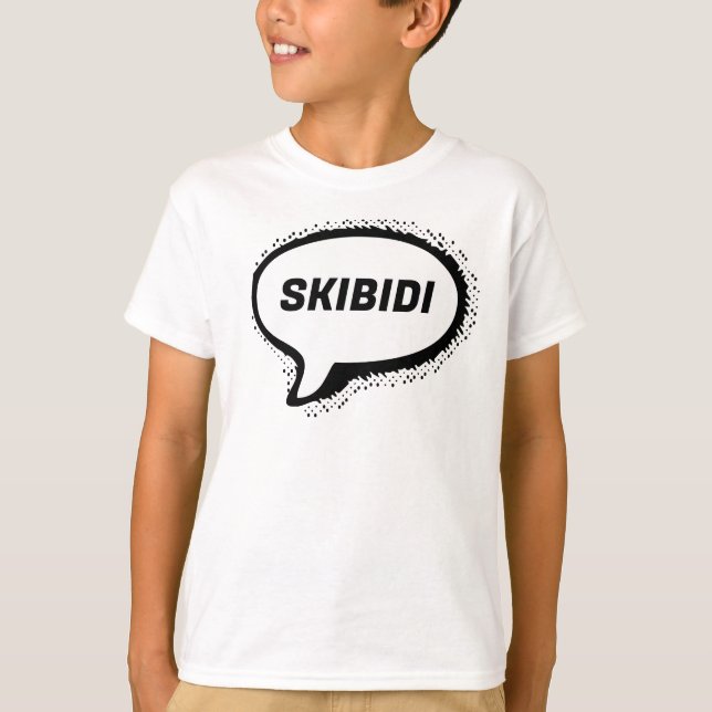 SKIBIDI T SHIRT (Framsida)