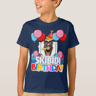 Skibidi Toilet Birthday Tee [Anpassa det!!]