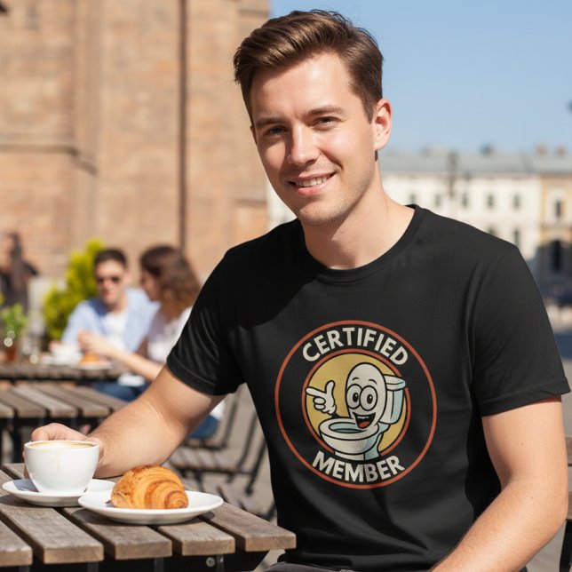 Skibidi Toilet Certified Member T Shirt (Skapare uppladdad)