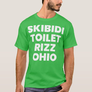 Skibidi Toilet Rizz Ohio T Shirt