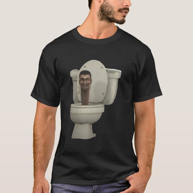 Skibidi Toilet T Shirt (Framsida)