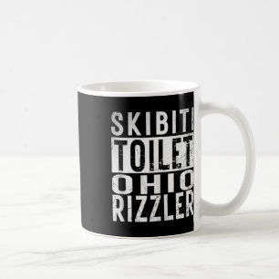 Skibiti Toilet Ohio Rizzler Gen Alpha Slang Influe Kaffemugg