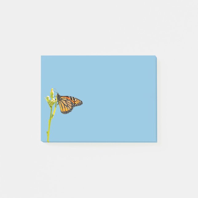 Skicka anteckningar till Butterfly Post-it Block (Framsida)