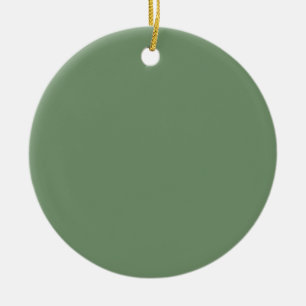 Skicka bakgrunden till Grönten på ett ornament