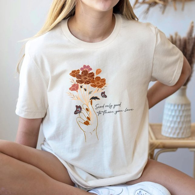 Skicka bara Bra till dem du är, Vibe T-Shirt (Skapare uppladdad)